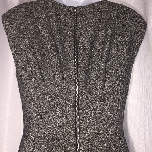 Gray Cynthia Steffe Wool & Silk Dress Size 2 - Picture 4 of 8